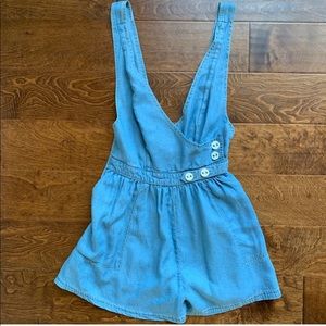 Chambray romper from Urban Outfitters